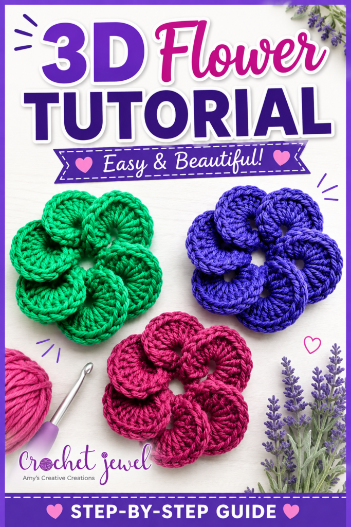 How to Crochet a Flower