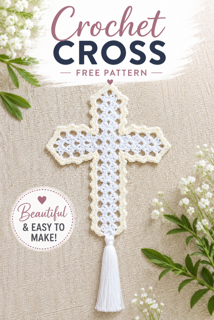 How to Crochet a Cross