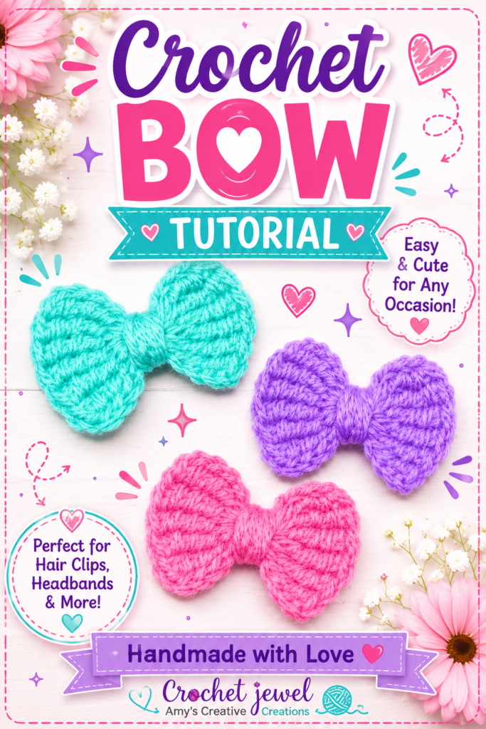 How to Crochet a Bow