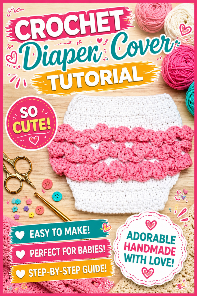 How to Crochet a Diaper Cover