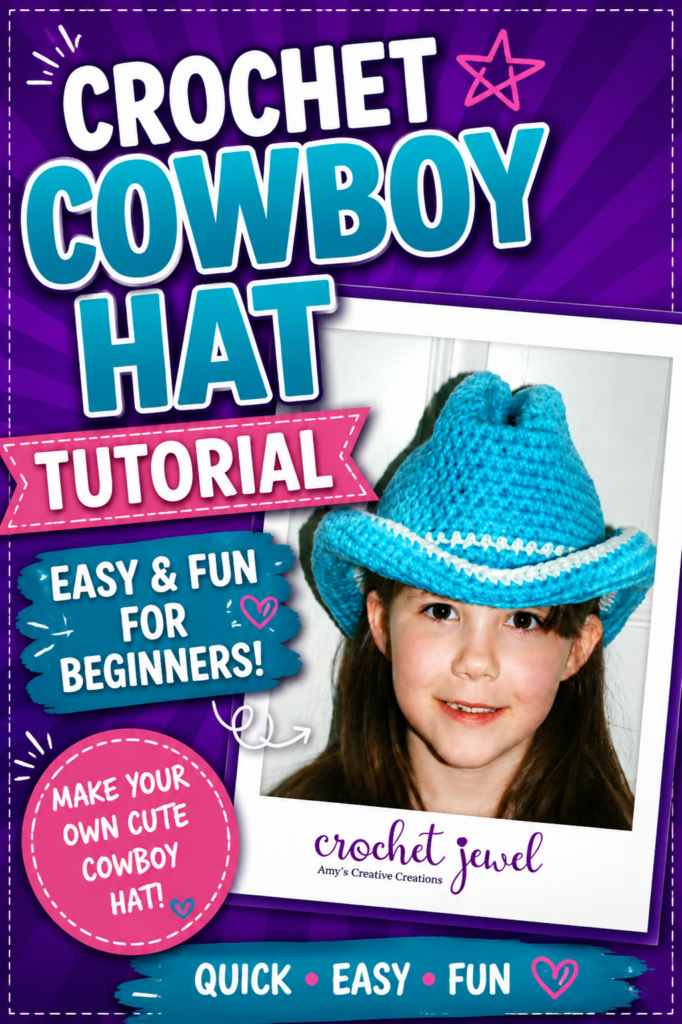 How to Crochet a Cowboy Hat