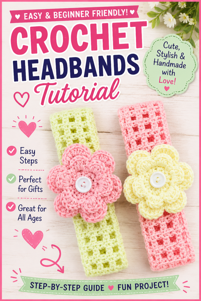 how to crochet headband
