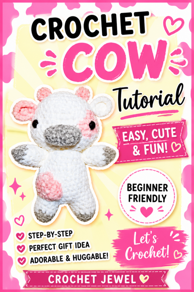 How to Crochet a Cow