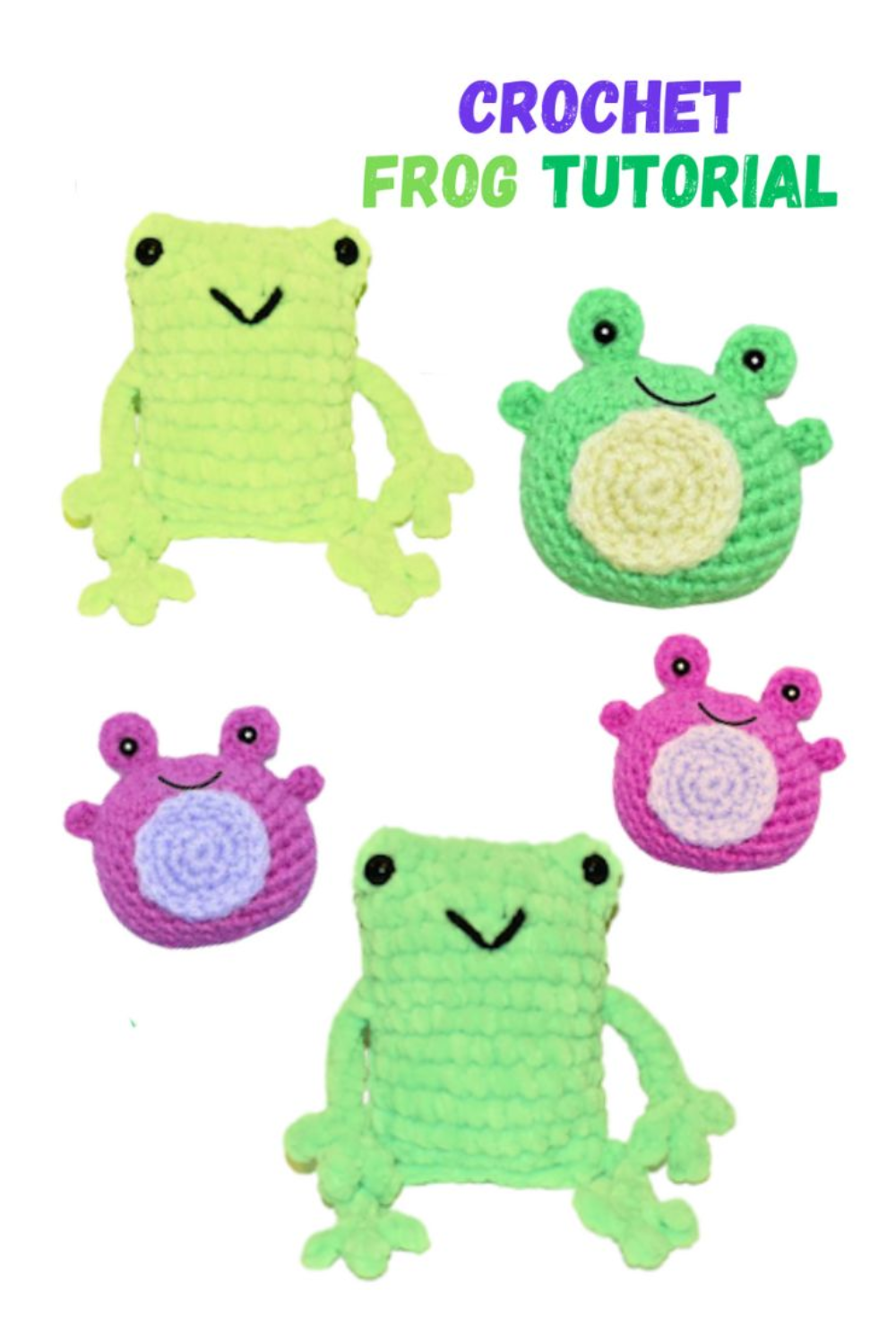 crochet frog patterns 