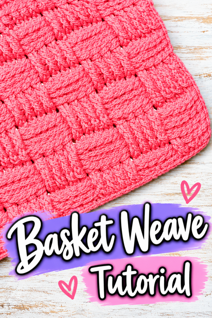 How to Crochet for a Basket Weave Stitch