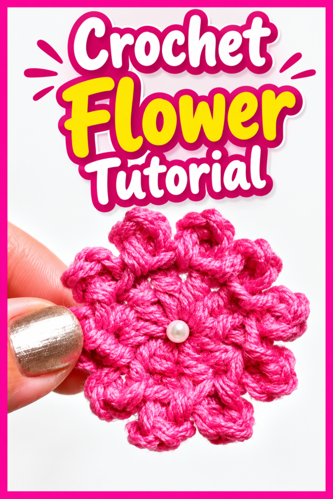 How to Crochet a Flower
