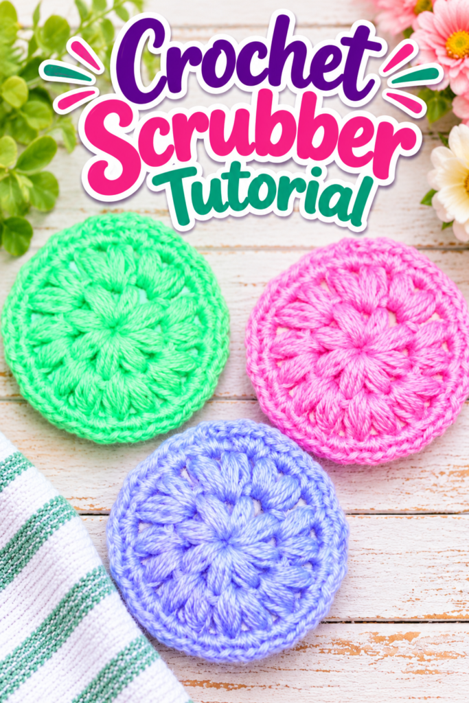 How to Crochet a Face Scrubber