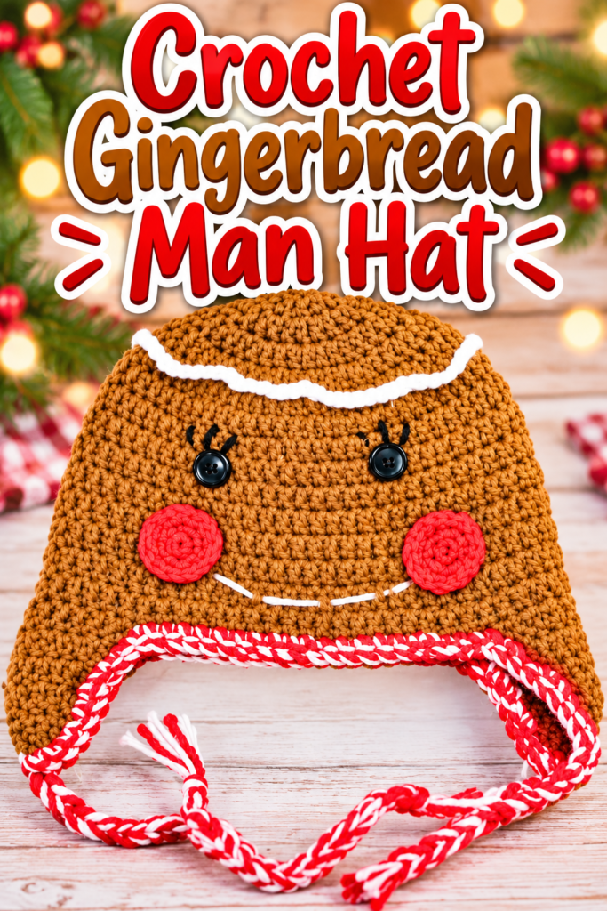 How to Crochet a Gingerbread Hat