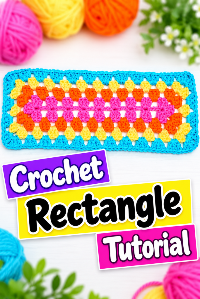 How to Crochet a Rectangle