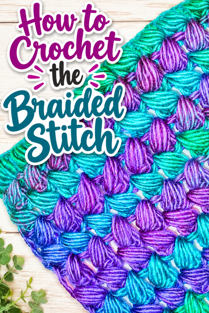 How to Crochet a Braided Stitch
