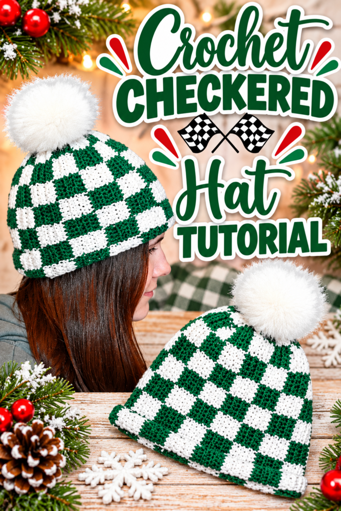 How to Crochet a Plaid Hat