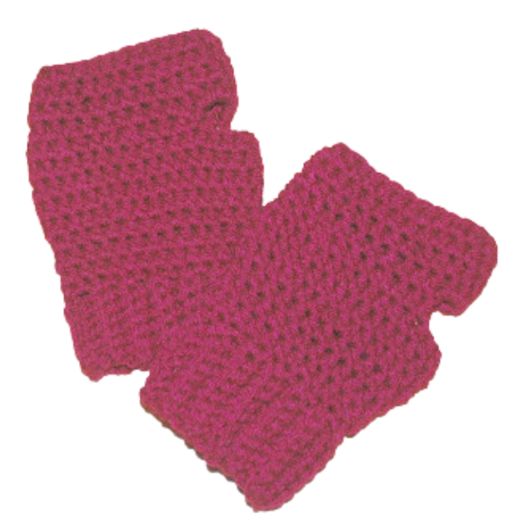 How to Crochet Fingerless Gloves. 