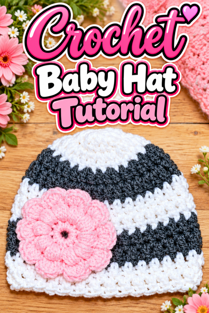 crochet baby hat
