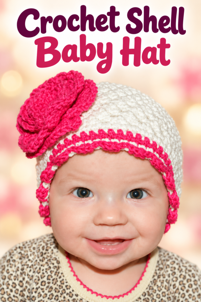 How to Crochet a Shell Hat