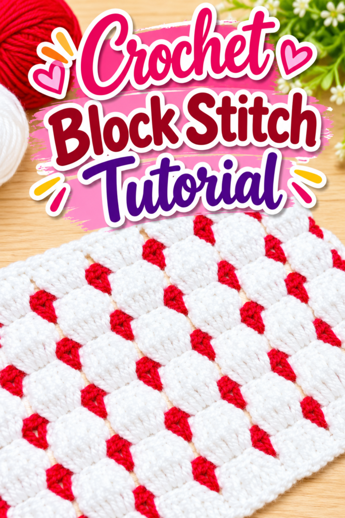 How to Crochet a Block Stitch Blanket