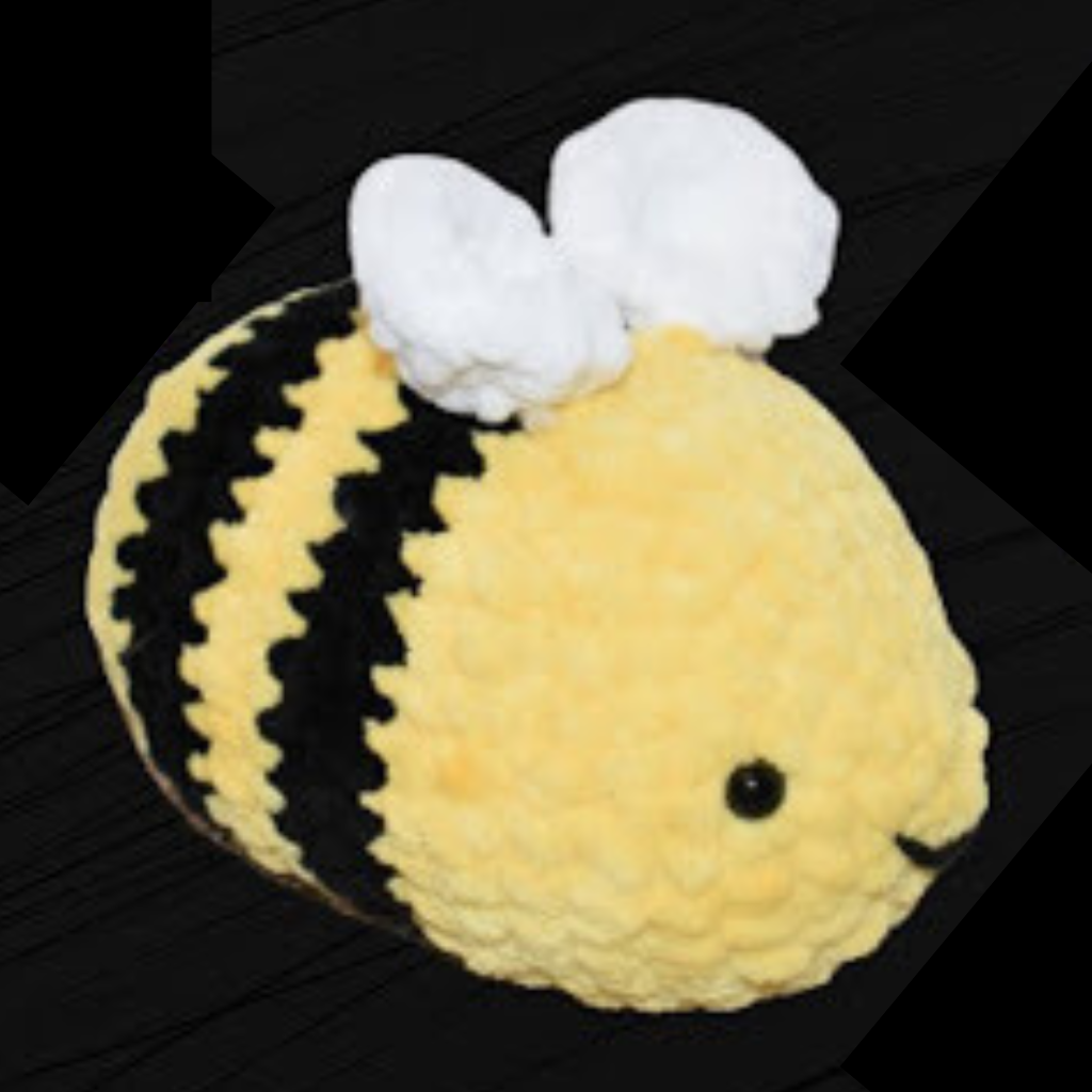 crochet honey bee