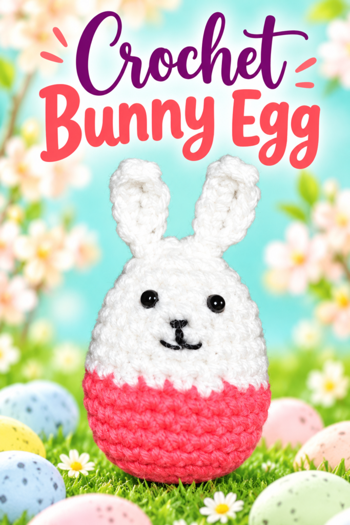 How to Crochet a Bunny Egg