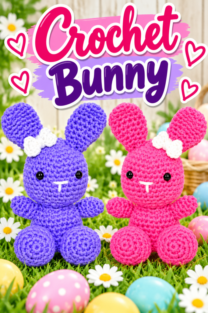 How to Crochet a Bunny Rabbit