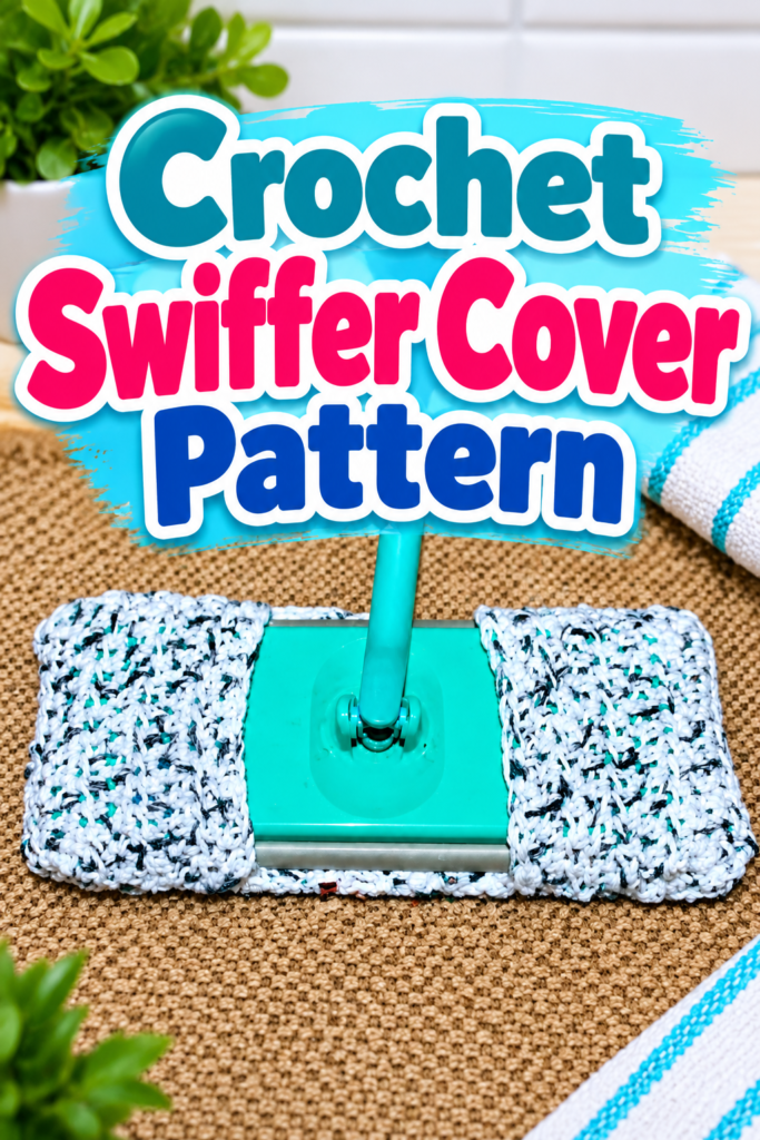 How to Crochet Swiffer Cover Pattern
