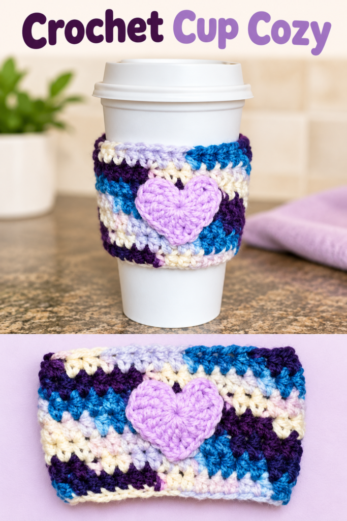 How to Crochet Cup Cozy