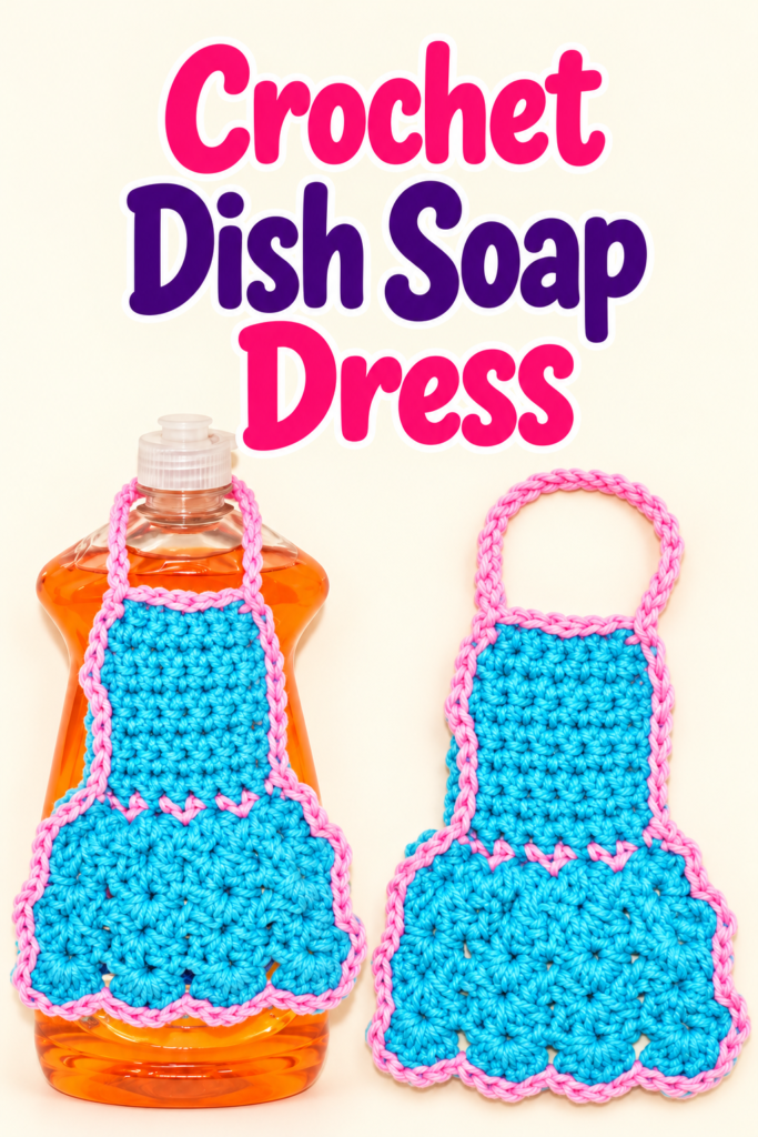 How to Crochet a Cozy for Dish Soap