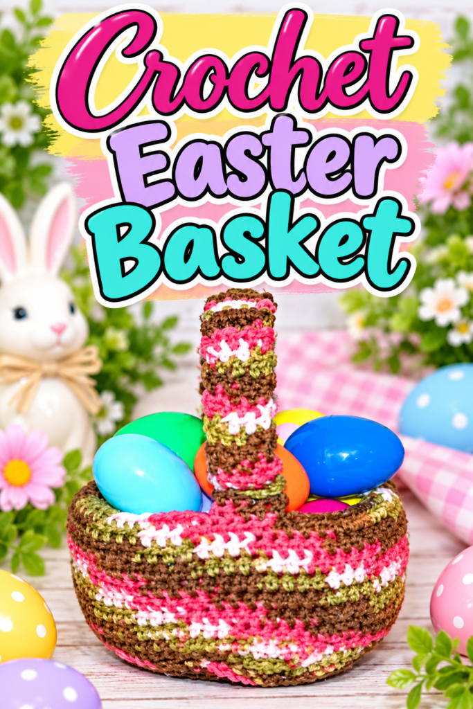 How to Crochet an Easter Basket