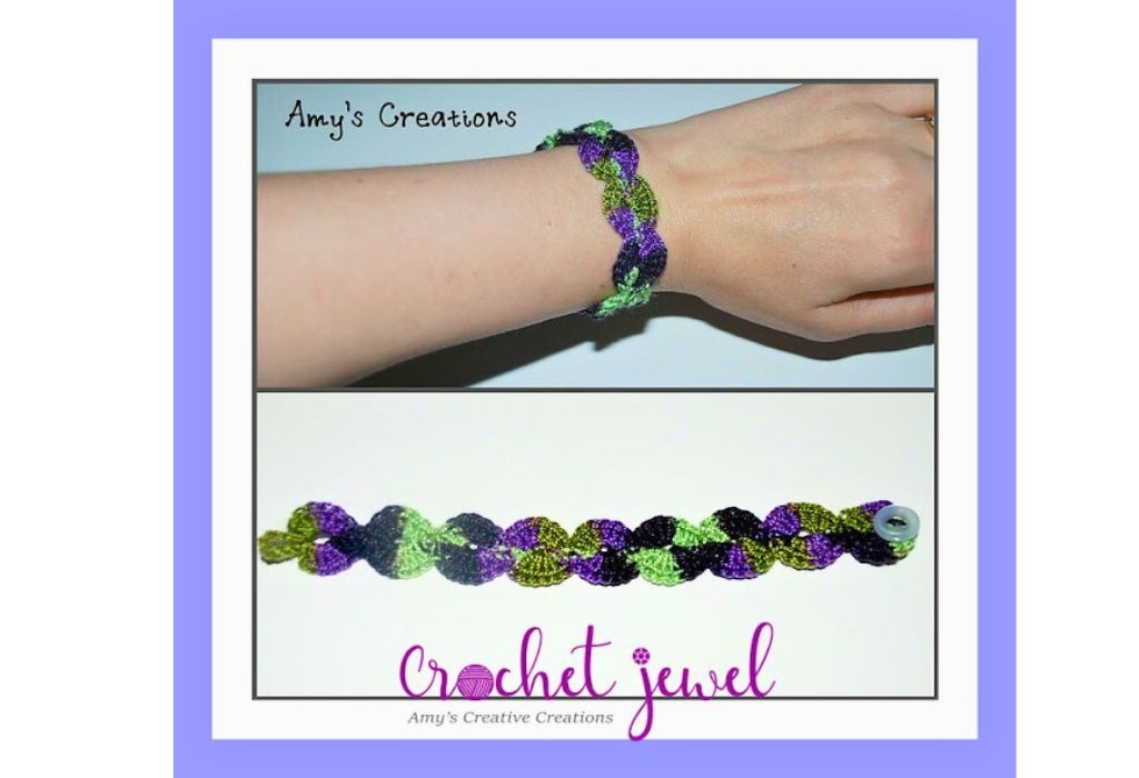 crochet bracelet 