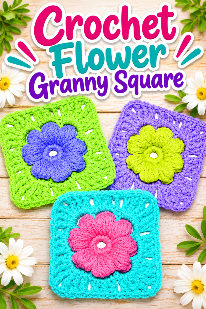 How to Crochet a Granny Square