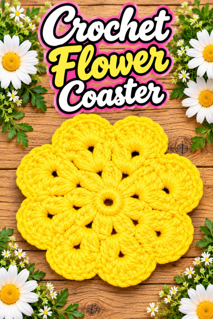 How to Crochet a Coaster