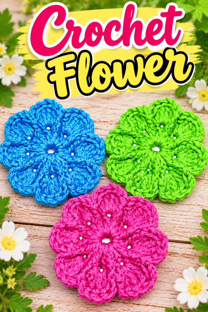 How to Crochet a Flower