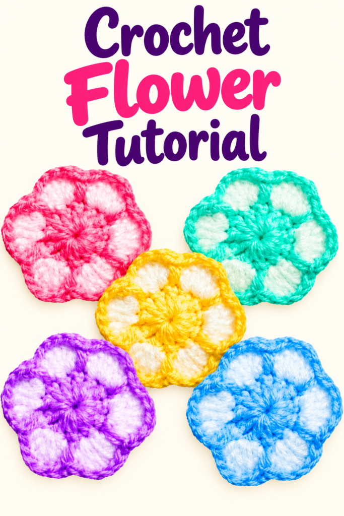 crochet flower