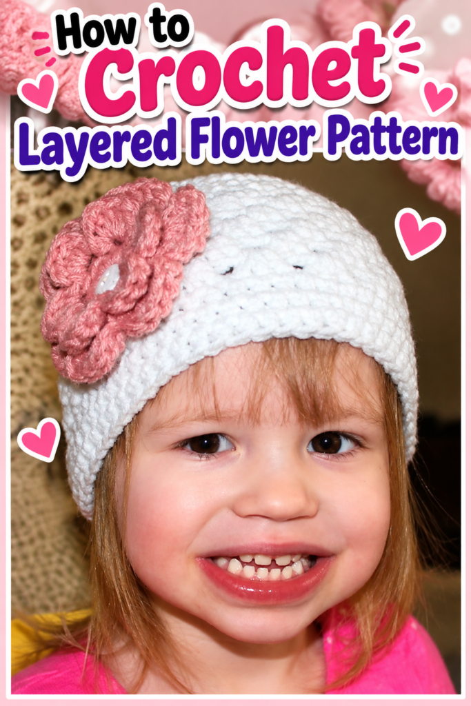 How to Crochet a Beautiful Flower