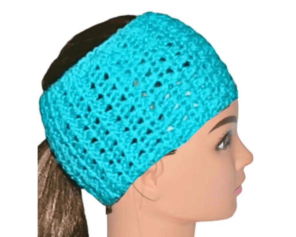 Crochet a Ponytail Headband