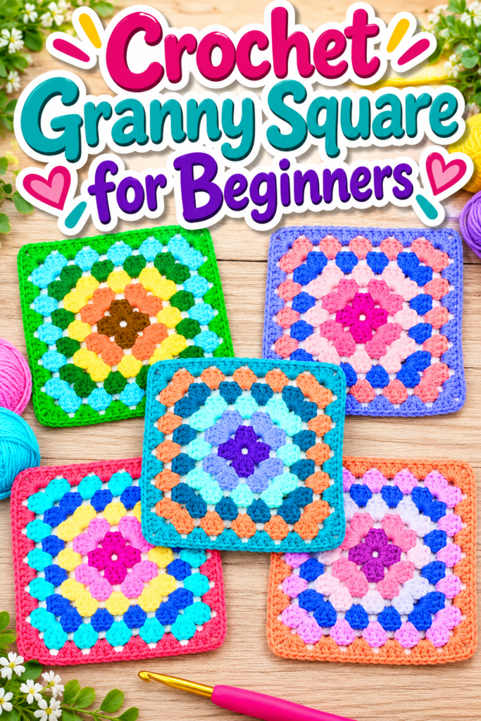 How to Crochet a Granny SquareÂ