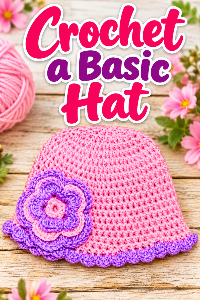 How to Crochet a Basic Hat
