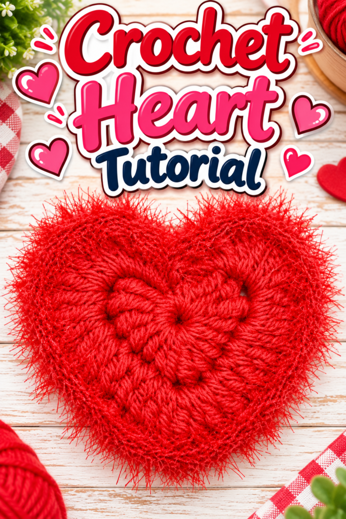 How to Crochet an Easy Heart