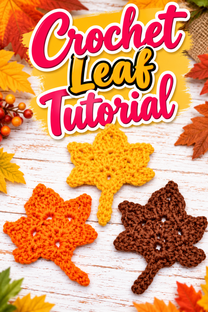 How to Crochet Leaves