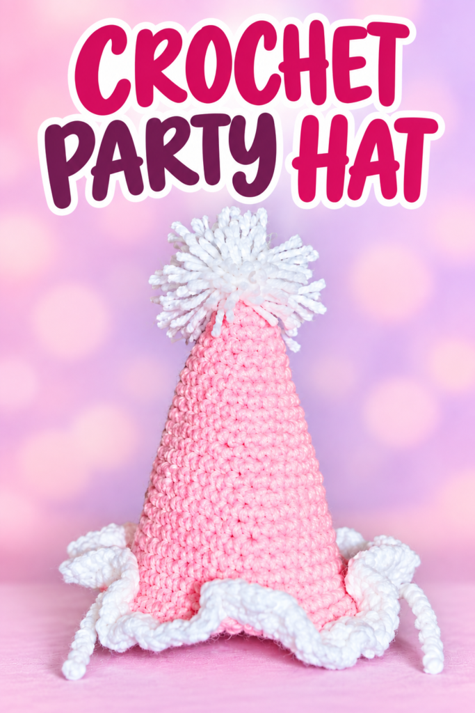 How to Crochet a Birthday Hat