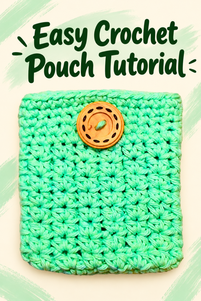 How to Crochet a Pouch