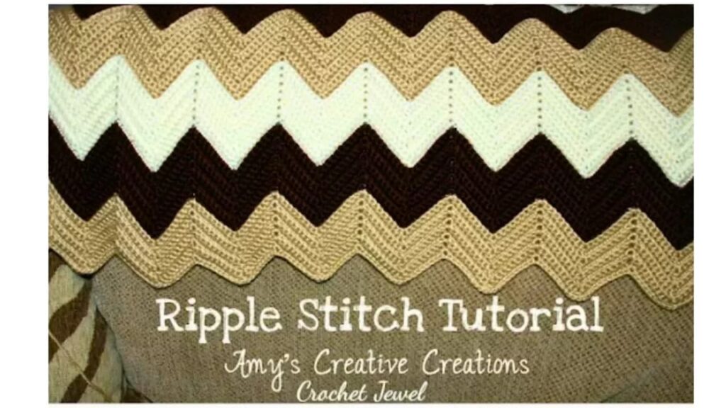 How to Crochet a Ripple Blanket