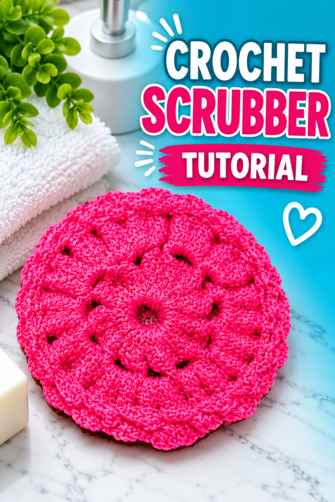 How to Crochet a Scrubby