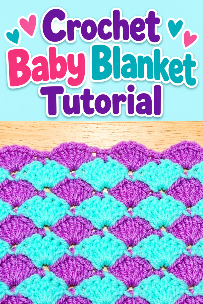 How to Crochet a Shell Blanket
