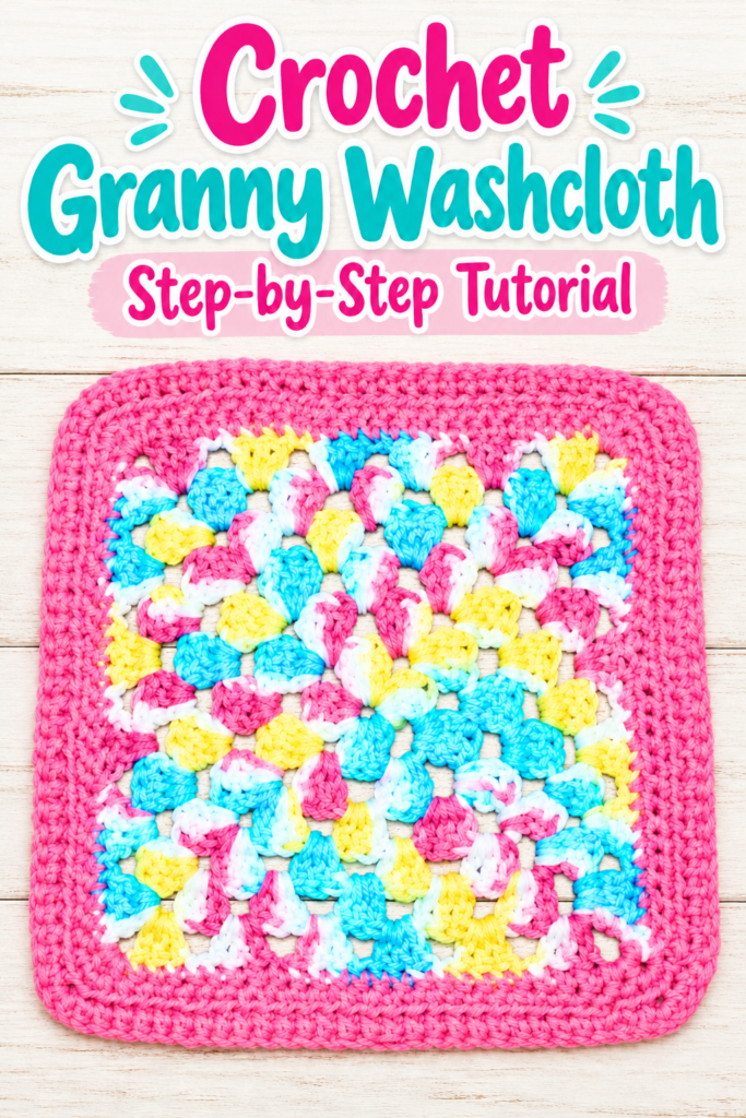 How to Crochet Washcloths