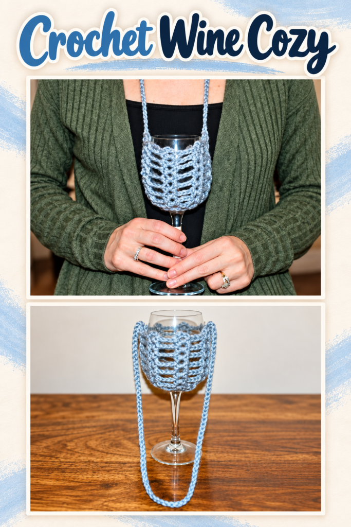 How to Crochet a Wine Cozy