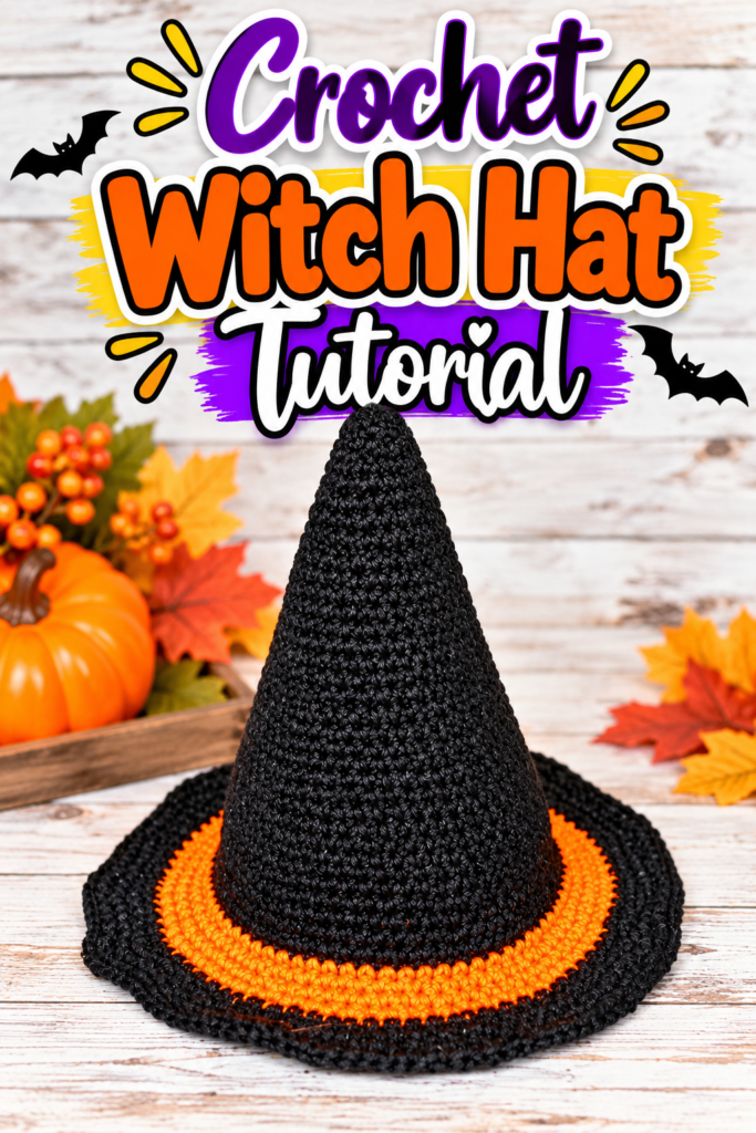 How to Crochet a Witch's Hat
