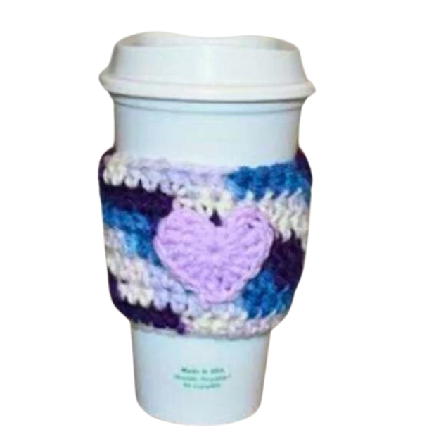 crochet cup cozy 