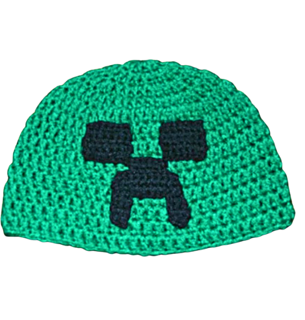 crochet Gaming Minecraft Hat