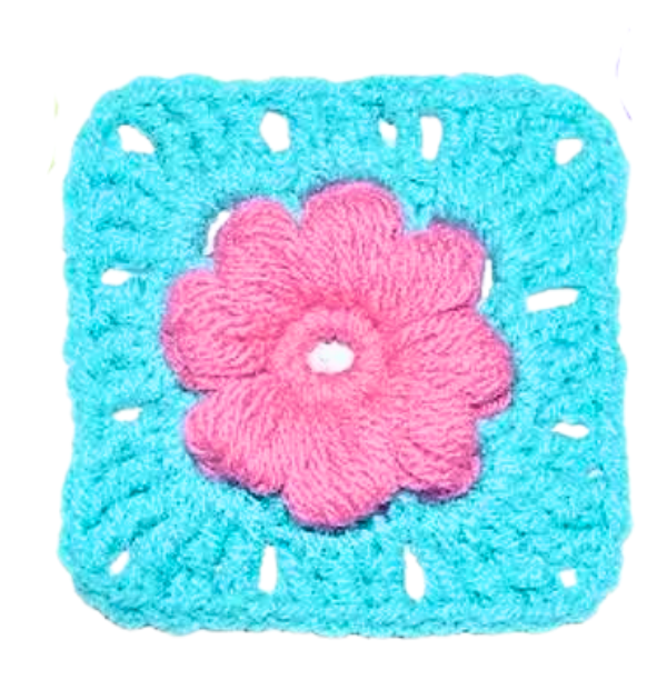 crochet flower granny square 