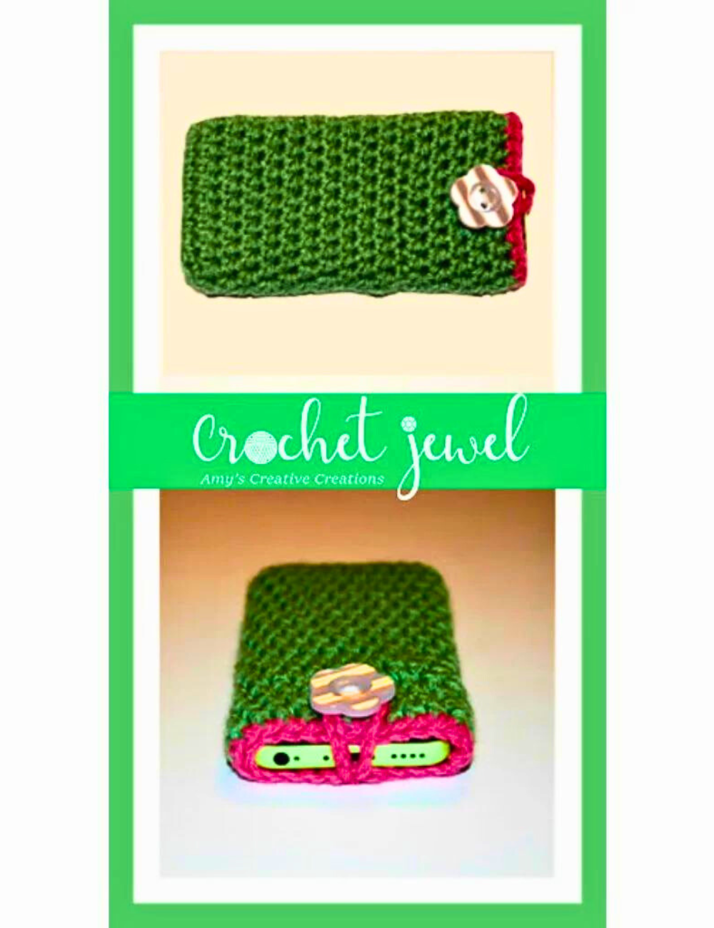 Crafting a Stylish Crochet Phone Case
