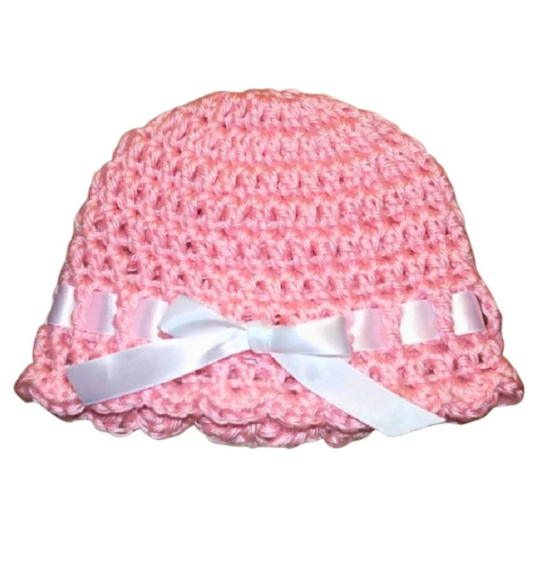 crochet baby hat 